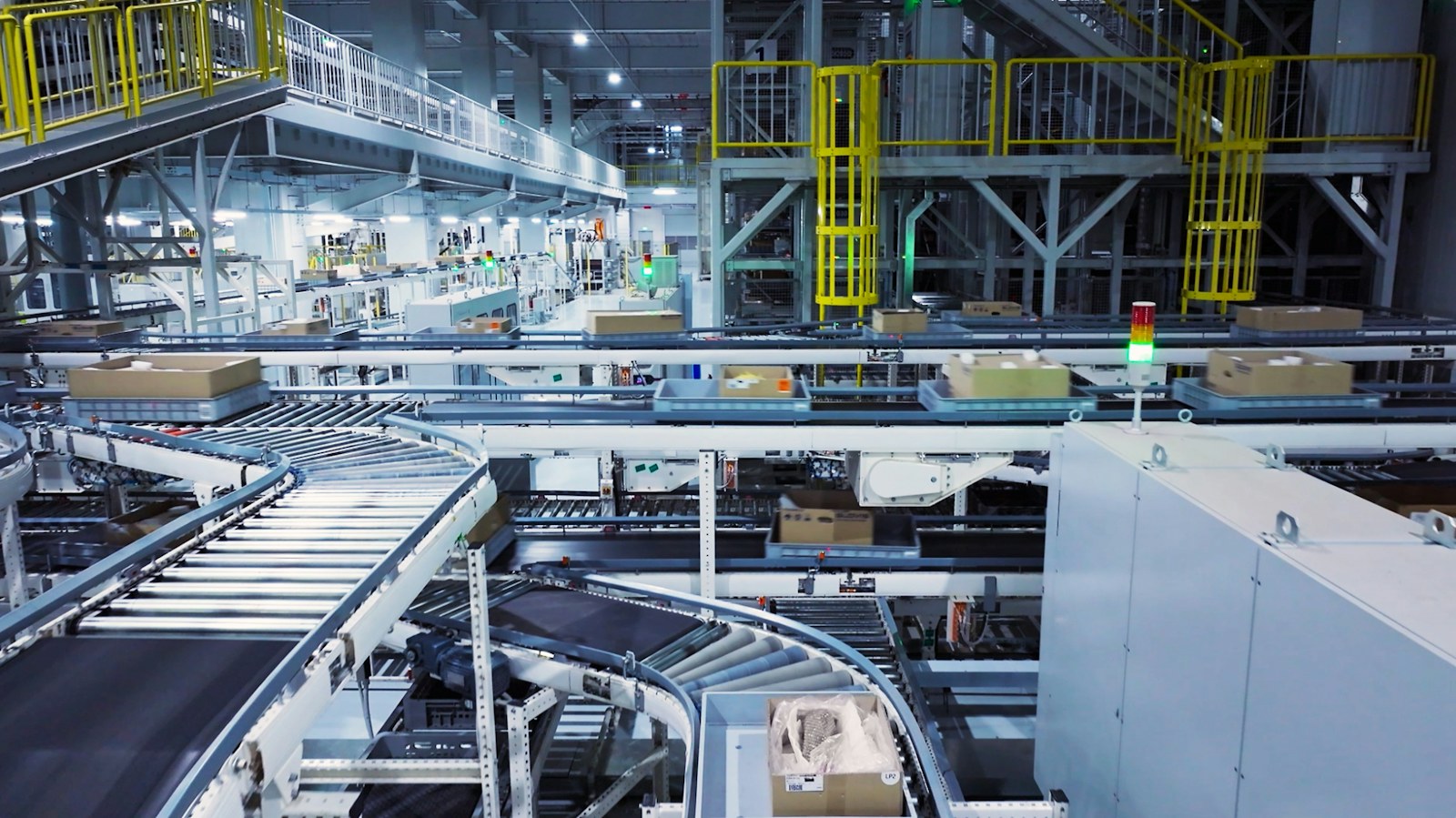 An automated production and logistics facility